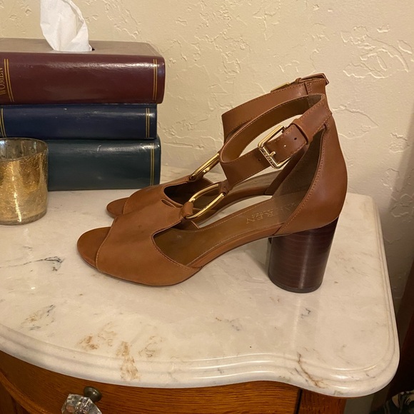 Ralph Lauren cognac sandals - Picture 3 of 4